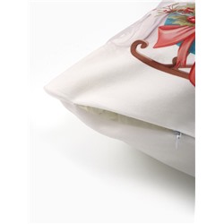 Наволочка декоративная новогодняя «Этель. Пегас», 40×40 см, велюр