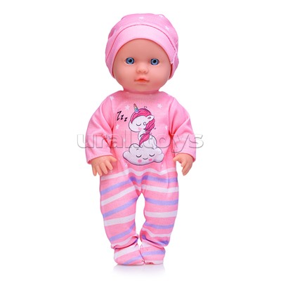 Пупс "Ульяна" (пьет, писает) с аксессуарами, в коробке
