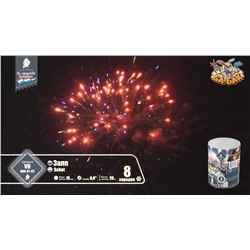 Фейерверк VH080-08-01 Залп / Schot (0,8" х 8)