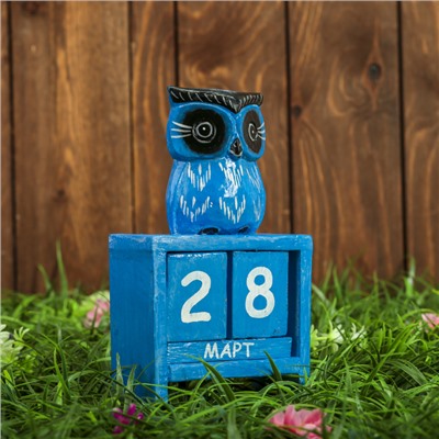 Настольный календарь «Умная сова», 11×5.5×18 см, МИКС