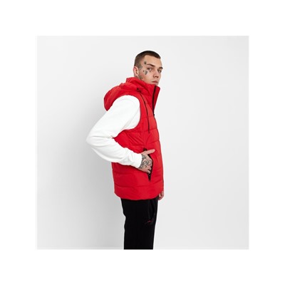 Жилет утепленный мужской, цвет красный, размер 50