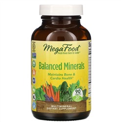 MegaFood, сбалансированный комплекс микроэлементов, 90 таблеток
