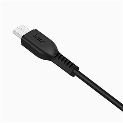 Кабель USB - micro USB Hoco X20  200см 2A  (black)