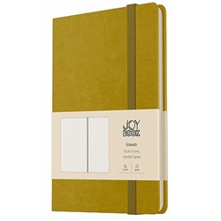 Блокнот А5 96л в точку "Joy Book. Фисташковый мусс" кожзам на резинке БДБТ5964518 Listoff