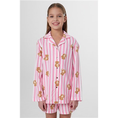 Комплект для девочек (рубашка, шорты) MARK FORMELLE, 1231444