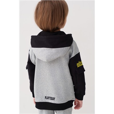 Толстовка трикотажная для мальчиков PLAYTODAY, 1239668