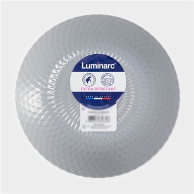 Тарелка глубокая Luminarc PAMPILLE GRANIT, 700 мл, d=20 см, стеклокерамика, серая