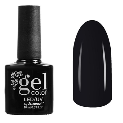 Гель-лак для ногтей трёхфазный LED/UV, 10 мл, В2-057 черный