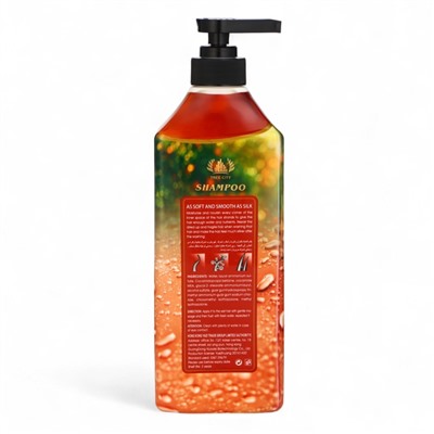 Шампунь для волос с экстрактом макадамии, увлажнение, гладкость и шелковистость, 820 мл