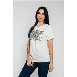 Футболка женская 53278 (Молочный)