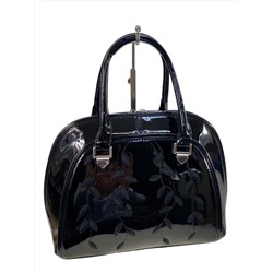 Женская сумка из искусственной кожи, цвет черный