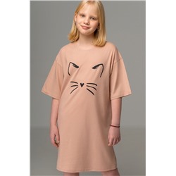 Туника оверсайз для девочки Happyfox