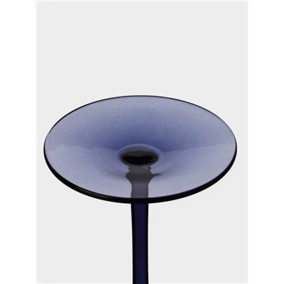 Бокал для вина Magistro «Иллюзия», 540 мл, 10×24 см, стекло, синий