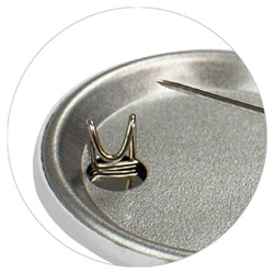 Значки 3шт "ЧЕРНЫЙ КОТ" 3.7 см на булавке ассорти 71099 Феникс