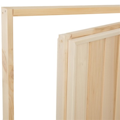 Дверь для бани и сауны «Эконом», 190×80 см, деревянная, «Добропаровъ»