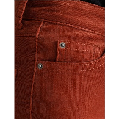 Брюки из эластичного микро-вельвета