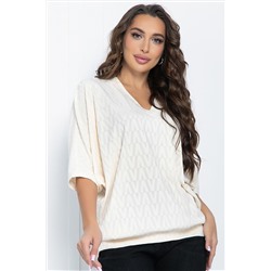 Блуза Вэнсдей (слоновая кость) Б11458