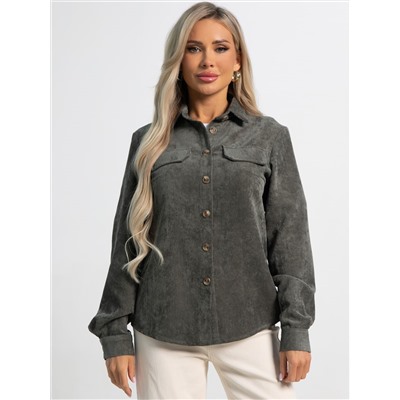 Рубашка Свежая рифма (хаки) Б15301-2М