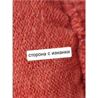 Митенки-варежки, без пальцев с откидным верхом, безразмерные, арт.56.1161