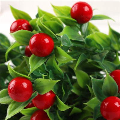 Цветок искусственный Ягода 33 см / 60-3 /уп 120/400/800/