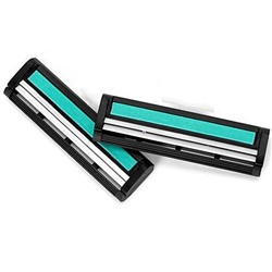 Кассеты для бритвы Dʤɪˈlett СЛАЛОМ Plus (5 шт.) со смазывающей полосой и с механизмом для очистки лезвий