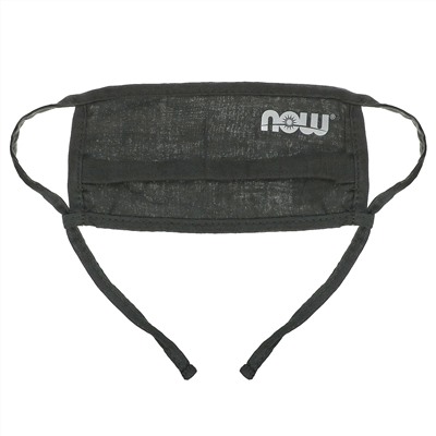 Now Foods, Face Mask, Grey, Small, 1 Mask