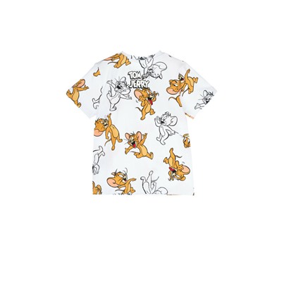 Фуфайка детская трикотажная для девочек (футболка)