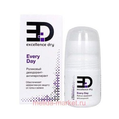 Excellence Dry Roll-on Дезодорант-антиперспирант EVERY DAY 50 мл