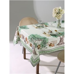 Набор кухонный «Этель» Olivia, скатерть 110×145±3 см, салфетки 40×40 см-4 шт., 100% хлопок