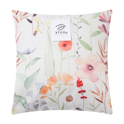 Наволочка декоративная «Этель» Flower, 40×40 см, хлопок 100%
