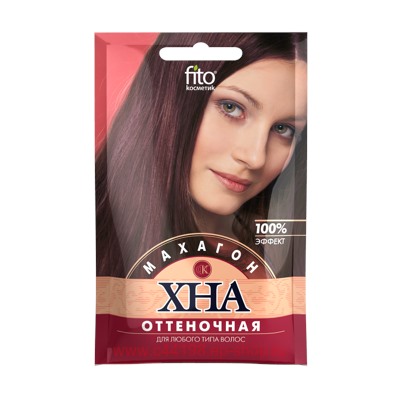 Фитокосметик Хна оттеночная Махагон 25 гр