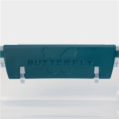 Контейнер пищевой герметичный Butterfly, 800 мл, пластик, прозрачный, крышка МИКС