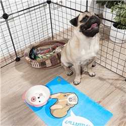 Вольер 8 секций, металлический, черный, 70×70×35 см, (35×35 см звено)