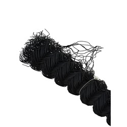 УЦЕНКА Сетка-рабица ячейка 50×50 мм, толщина 2.6 мм, с полимерным покрытием, ЧЕРНАЯ (рулон 1.5×10 м) 95