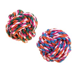 Мячик из каната, 6 см, микс цветов
