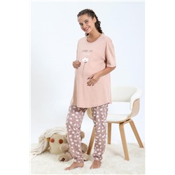 Пижама женская Хлопушек-4 (Бежевый)
