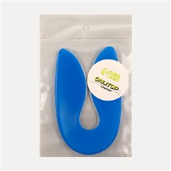 Подпяточники для обуви, на клеевой основе, L р-р, пара, синие