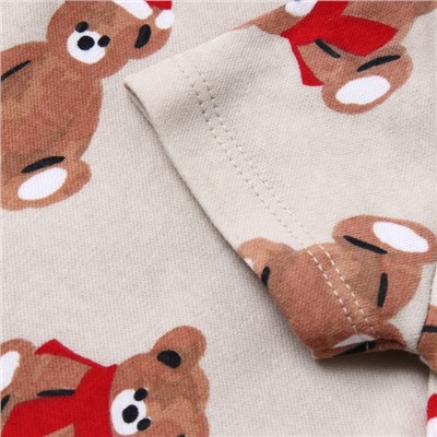 Боди детское «Крошка Я. Новогодние медвежата», рост 62-68 см