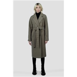 01-12242 Пальто женское демисезонное (пояс)