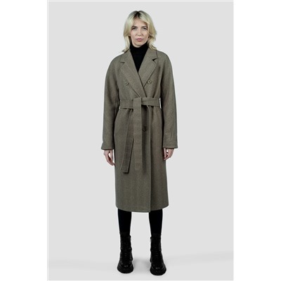 01-12242 Пальто женское демисезонное (пояс)