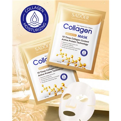 Омолаживающая маска для лица с коллагеном SADOER Collagen Anti-aging mask