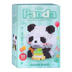 Конструктор "Панда" (159 дет.) в коробке