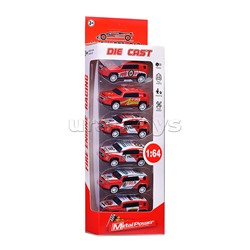 Набор машин "Пожарные гонки" в коробке