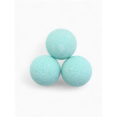 Бомбочки для ванны Happy New Year, набор 3 шт. × 40 г, аромат новогодний леденец, URAL LAB
