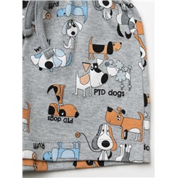 Комплект детский трикотажный для мальчиков: джемпер (футболка), шорты