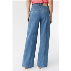 Прямые джинсы трубы со стрелками из эластичного денима VILATTE, 1230657