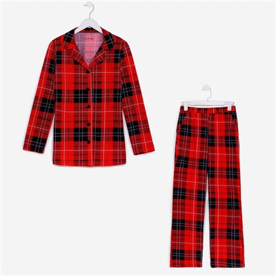 Пижама мужская KAFTAN Christmas, размер 52