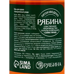 Новогодний подарочный набор косметики «С Новым Годом»: гель для душа 110 мл и крем для рук 30 мл, URAL LAB