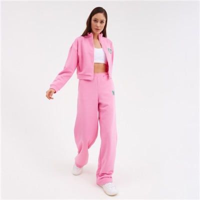 Костюм женский (джемпер, брюки) MIST, размер 48-50, розовый