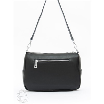 Сумка женская кожаная 2041-9NN black Natale Navetta